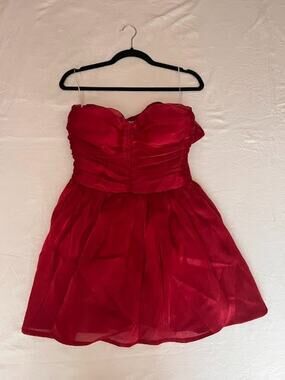 NWT Shareen Collections Australia Kyli Red Mini Dress Size 8 Party Formal